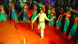 BATHUKAMMA SONG RADHA KRISHNA KOLATTAM AROOR [upl. by Salokcin]