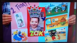 CBeebies birthdays 25042016 presented by Rebecca [upl. by Hteik]