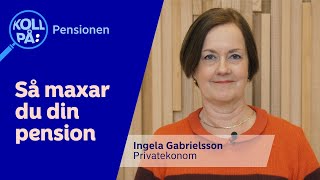 Koll på pensionen  maxa din pension  Nordea Sverige [upl. by Amiel116]