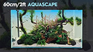 How I created this BEAUTIFUL AQUASCAPE amp the EQUIPMENT used [upl. by Johansen]