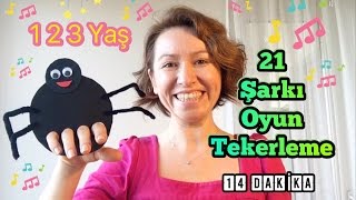 En Sevilen Çocuk Şarkı Oyun Tekerlemeleri I 1 2 3 Yaş Çocuk Şarkıları I Anaokulu Şarkıları [upl. by Demy]