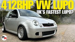 BONKERS 412BHP VW LUPO GTI 18T  IS THIS THE FASTEST IN THE UK [upl. by Airyk]