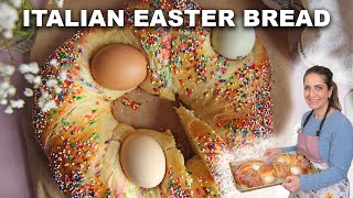 The BEST Italian Easter Sweet Bread  Quick And Easy Recipe [upl. by Summons]