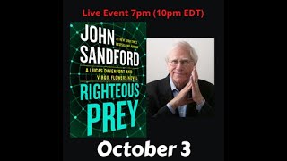 John Sandford discusses Righteous Prey [upl. by Aseral]