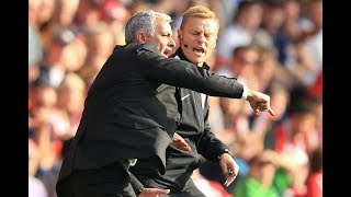 Jose Mourinho Best snaps as Man Utd boss sent off after touchline altercation [upl. by Fagin]