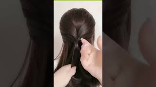 Easy hairstyle for medium Hairs  shorts hairstyle [upl. by Htebiram]