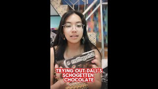 Trying DALIs Schogetten Chocolate mukbang chocolates happytummyfilipina [upl. by Howes]