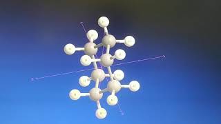 how cyclohexane structure look like 3d [upl. by Refinaj948]