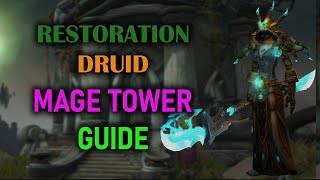 Restoration Druid  Mage Tower  Guide  Voice  Dragonflight Season 4 1027 [upl. by Isidoro]