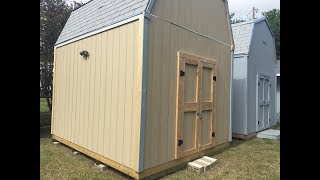 I Raised My 10x12 Metal Shed Wall Heres How I Did It [upl. by Girard]