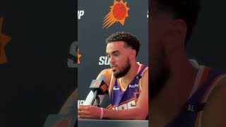 Tyus Jones Is Excited To Play With The Phoenix Suns Big 3 Suns Media Day 2024 [upl. by Ezeerb]