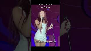 Nicki Nicole cantando PLEGARIAS en directo en Cullera NickiNicole Plegarias Cullera [upl. by Angy]