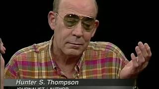 Hunter S Thompson interview 1997 [upl. by Atnad]