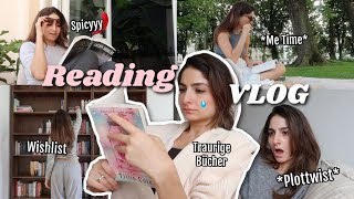 Gehypte Bücher Live Reaktionen Bookshopping ampampamp  READING VLOG ohne Spoiler [upl. by Farhsa65]