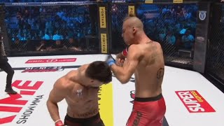 Soroko schodzi bez pożegnania a potem wraca Cała walka trwała 2 min Prime MMA 2 [upl. by Dreeda]