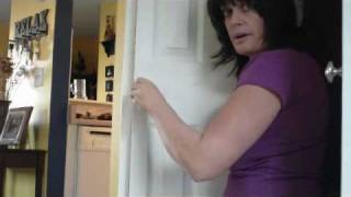 How 2 Change Closet Door Handleswmv [upl. by Ansilma]