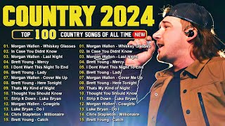 Country Music 2024  Morgan Wallen Luke Combs Brett Young Kane Brown Luke Bryan Chris Stapleton [upl. by Merceer]