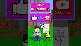 Who is Stronger in New Drawing Challenge Herobrine vs Noob vs Alex [upl. by Aliban540]