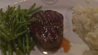 Mortons Steakhouse dinner Luxury Travel by Valentina 5613359459 [upl. by Isbella660]