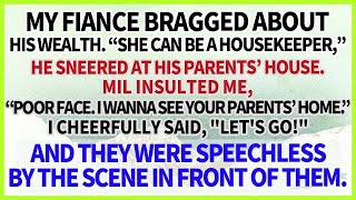 My fiances family insulted me “You look poor Be a housekeeper ” When I introduced my parents [upl. by Dylana]