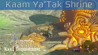 The Legend of Zelda Breath of the Wild  Kaam YaTak Shrine Walkthrough HD 1080P [upl. by Savadove]