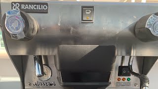 Rancilio Classe 5 ST Coffee Machine  Bar counter small coffee machine  Manual water fillings [upl. by Telimay]