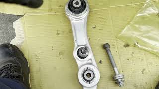 2019 MERCEDES E300 FRONT LOW CONTROL ARMS REPLACE [upl. by Fowler]