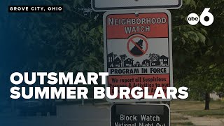 Outsmarting summer burglars Grove Citys home check program keeps crooks guessing [upl. by Yates]