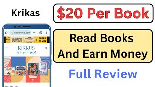 kirkus reviews  get paid to read books  read books and earn money  online paise kaise kamaye 2024 [upl. by Rooker]