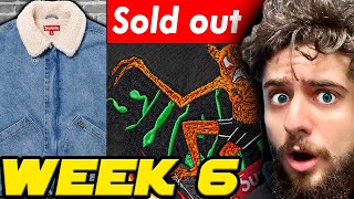 What Sold Out From Supreme Week 6  Top Resale Items FW24 [upl. by Laniger907]