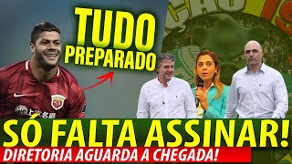 Hulk vai jogar aqui Palmeiras espera o atacante  Obrigado Guardiola  Enquete do Canal e [upl. by Arhna868]