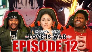 Jounin Reacts To S Ranked Finale Fireworks  kaguya sama love is war Season 1 Reaction episode 12 [upl. by Holmen]