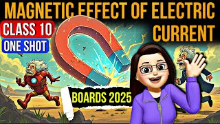 Magnetic Effects Of Electric Current Class 10 One Shot  Animated Rapid Revision  Boards 2025 [upl. by Risan]