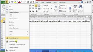 How to Fit Long Text in Excel  Microsoft Excel Help [upl. by Edelman]