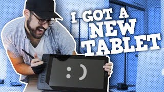 I Finally got a NEW TABLET Gaomon PD1560 review [upl. by Millwater675]