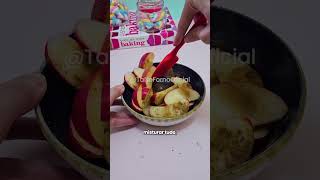 🍎🤩 MAÇÃ NA AIRFRYER receitasdeminuto receitadacamila maçã sobremesa airfryer [upl. by Estrella]