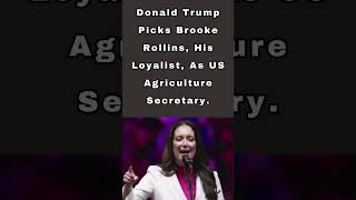 Why Trump is Bringing Brooke Rollins Back [upl. by Annaiek]