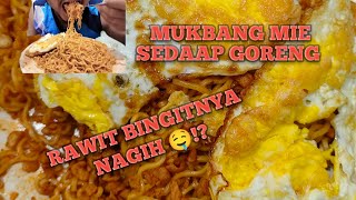 MUKBANG 4BKS MIE SEDAAP GORENG RAWIT BINGITZ ⁉️ [upl. by Olag]