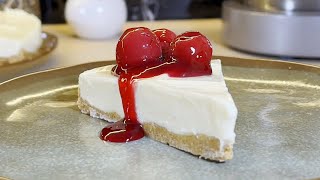 Condensed Milk and Mascarpone Cheesecake Easy and No Bake Recipe [upl. by Teddman]