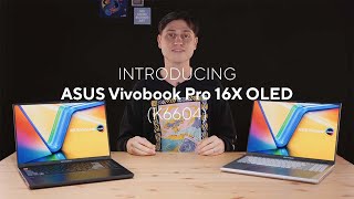 ASUS Vivobook Pro 16X OLED K6604 Intel – Feature Review  2023 [upl. by Harraf337]