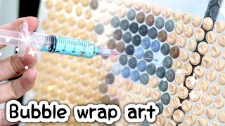 I finished 5000 BUBBLE POP PAINT ART this took me forever [upl. by Robaina307]