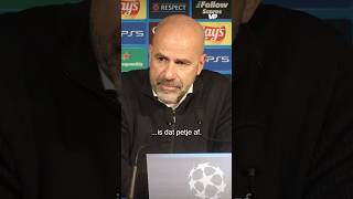 👀 PETER BOSZ lovend over PSVVERDEDIGER 💪🔥 PSV Eindhoven [upl. by Githens]