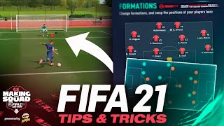 FIFA 21 BEST Skill Moves and Defense Tactics  G2 Making the Squad Tips amp Tricks [upl. by Wenda]