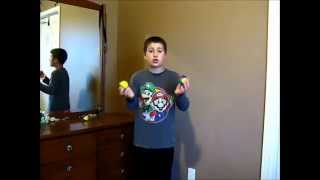 Easy Way to Learn How to Juggle 3 Balls Tutorial [upl. by Asoramla]