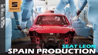 2020 SEAT Leon Production – SEAT Martorell Paint Shop [upl. by Acinat]