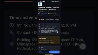 Cognizant walkin interview for freshers in hyderabad strugglezero [upl. by Hartill]