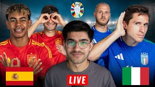 Spain vs Italy UEFA EURO 2024 Live Watchalong [upl. by Redfield]