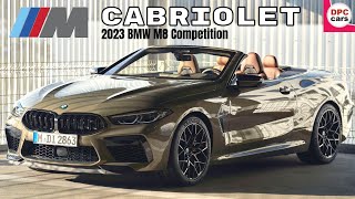 2023 BMW M8 Competition Cabriolet Revealed [upl. by Latoye]