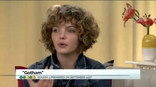 Camren Bicondova on the Everyday Show  September 17 2015 [upl. by Siroled]