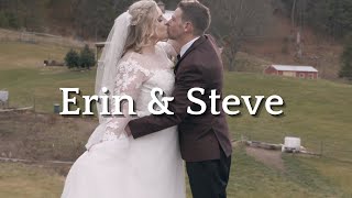 Erin and Steves Wedding Video [upl. by Natrav]